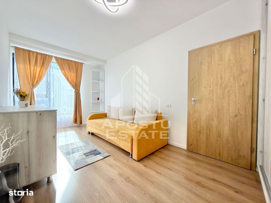 Apartament cu 3 camere mobilat la etajul 2 cu lift in Giroc la asfalt.