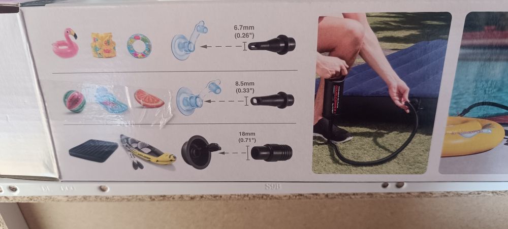 Ръчна помпа за надуваеми играчки