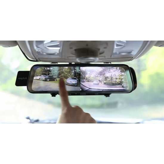Огледало за кола видеорегистратор CARPLAY С 2 FULL HD камери