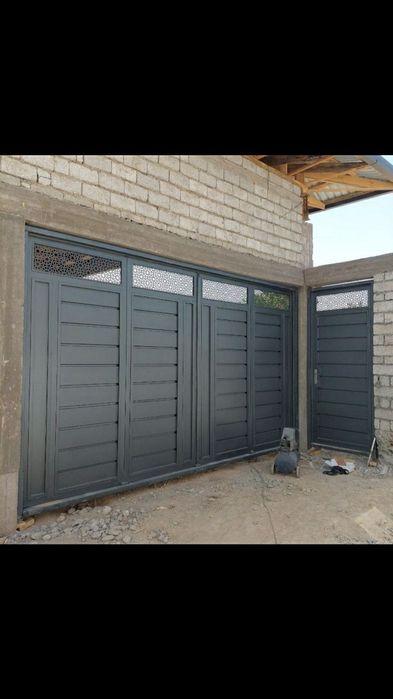 Покраска ворот и металические конструкции