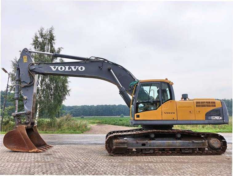 Piese second hand Volvo EC290 motor, distribuitor, pompa hidraulica, transmisie, radiator