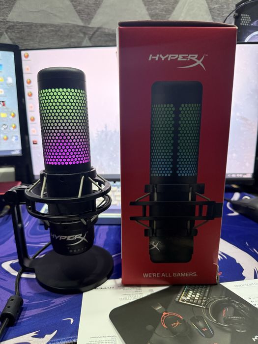 Микрофон HyperX quadcast S