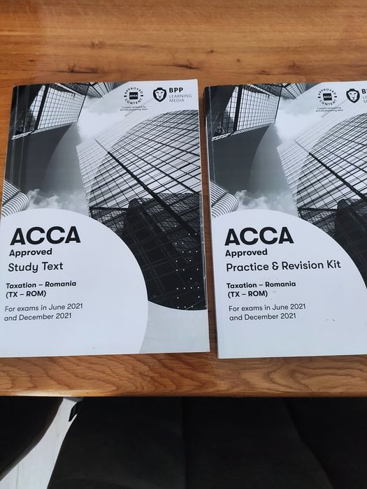 Workbooks ACCA si Study & Revision Kit Bucuresti Sectorul 2 • OLX.ro