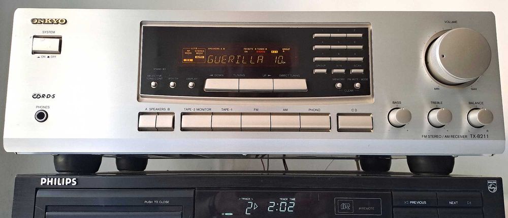 Amplificator Stereo Onkyo TX-8211 RDS 2x70W  Original Vintage Premium audiophile Receiver Hi-Fi
