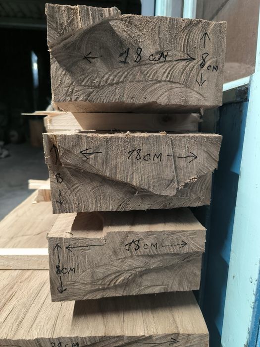 Доска карагач обрезная