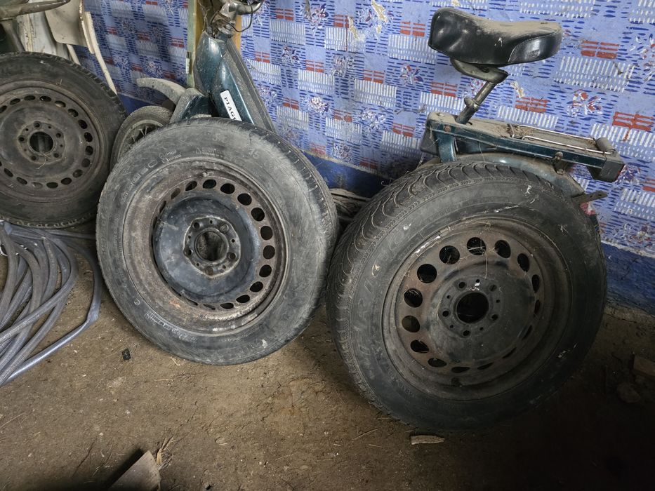 Roti, cauciucuri 185/65 R 15 88T, roti bmw, roți cu 5 găuri, roți