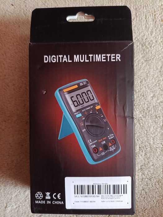 ZOYI ZT-100 Multimetru cu autoscalare, 4000 numere, LCD iluminat - NOU