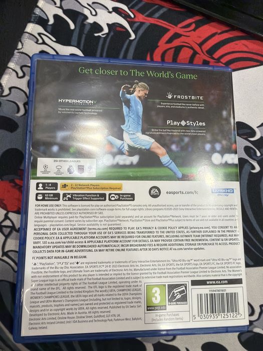 Игра Fifa 2024 для PS5