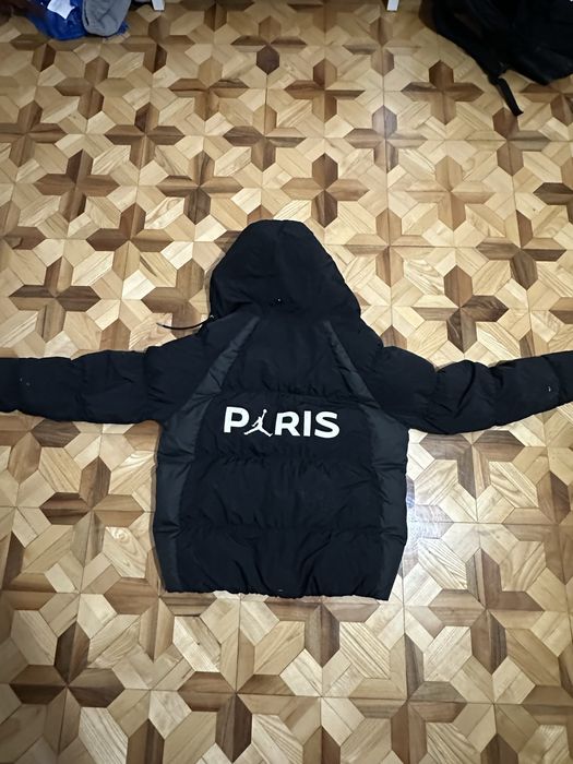 Geaca Jordan Nike Puffer PSG Paris neagra