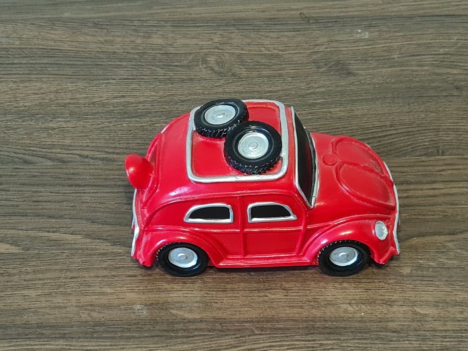 Pusculita monede Volkswagen Bettle rosu