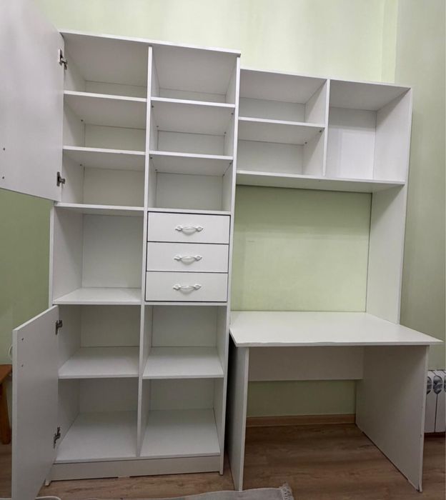 Шкаф со столом детский