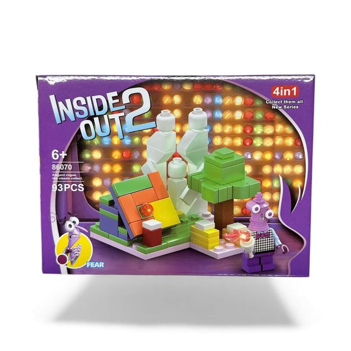 Конструктор Inside Out 2 – Sadness (90 части, 4 в 1)