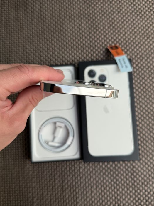 100% iPhone pro 128 silver*ЛИЗИНГ 15€/м айфон 13 про 128