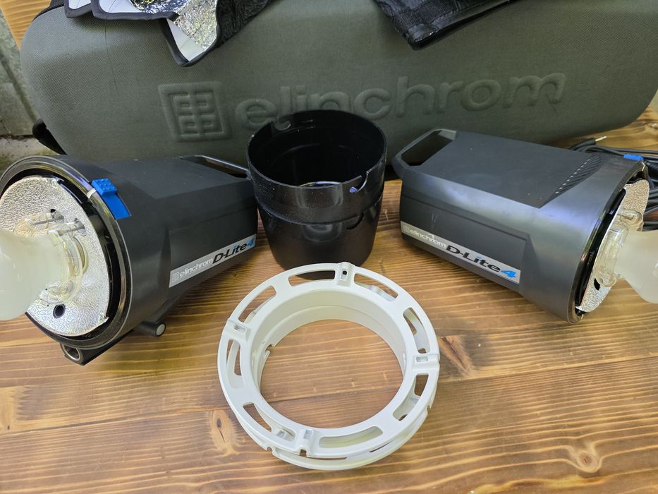 Elichrom D-lite 4, blitz/proiector