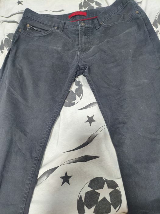 Blugi Hugo Boss negru pentru barbati