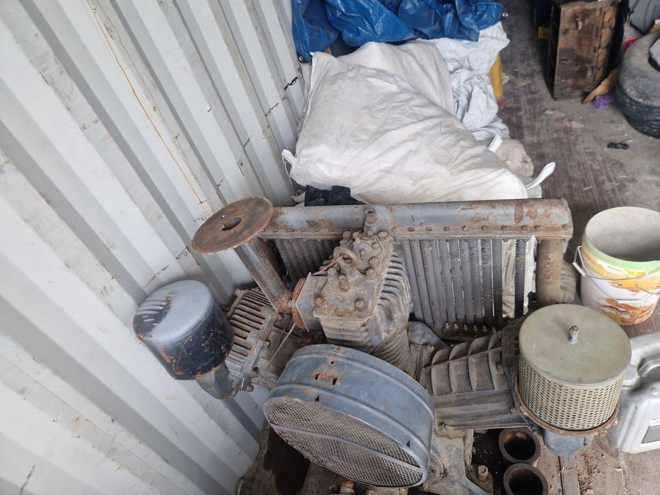 Компрессор 3х поршневой советский