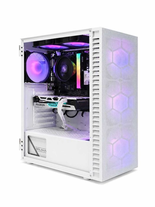 Гаранция! Геймърски компютър! RX 6700XT 12GB, Ryzen 5 5600, 16GB RAM