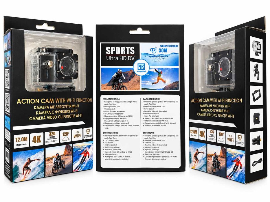 Go pro Action cam with WI-FI function