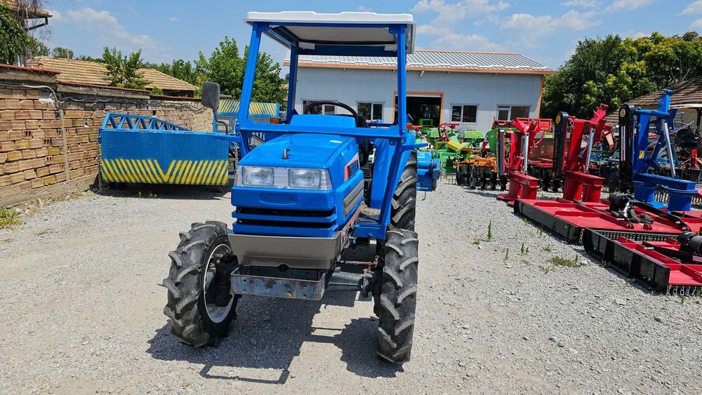 Японски трактор Iseki TA287F с фреза, 4x4, 28 кс., АграБГ Джолев