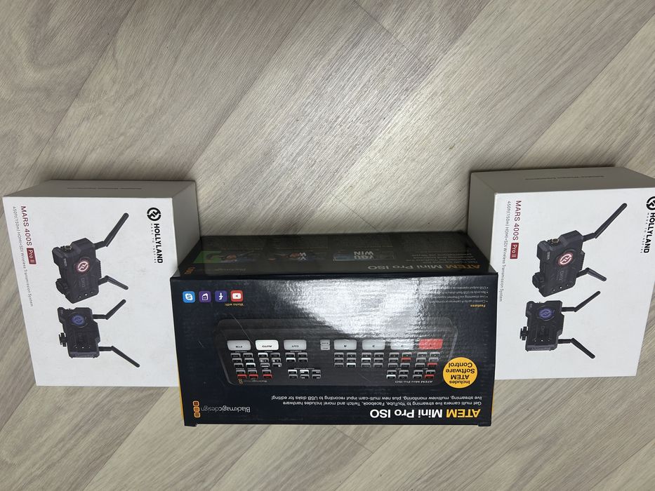 Комплект для видеопродакшена и стриминга