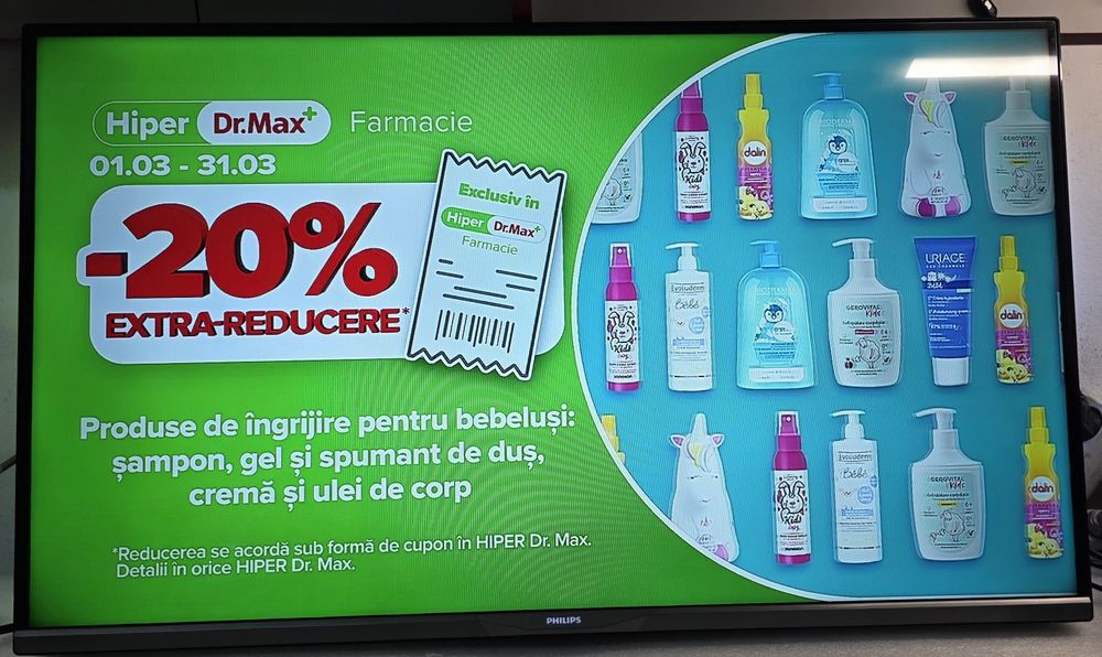 Tv 3d ambilight philips 42pfh6309/88  display lg imagine deosebita