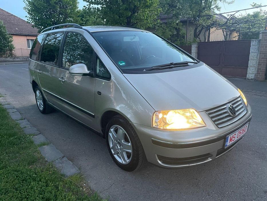 VW Sharan, 116 cp, an 2008, 1,9TDI