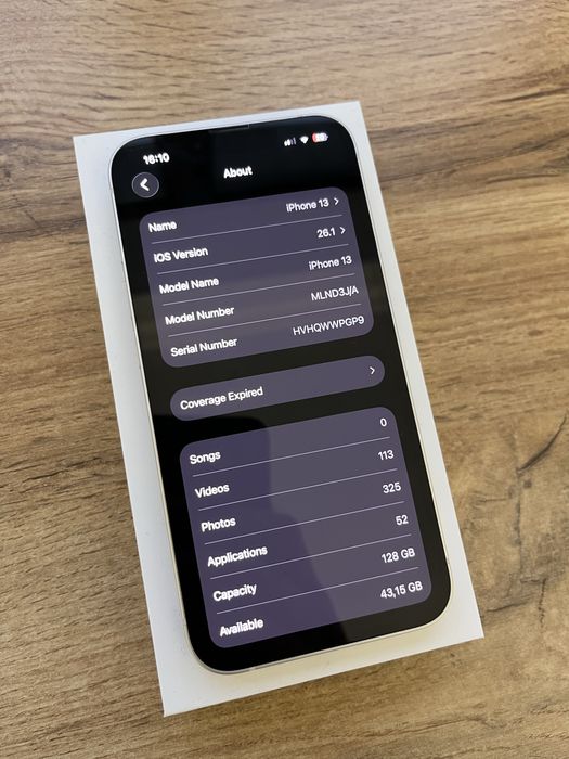 iphone 13 99% 128gb