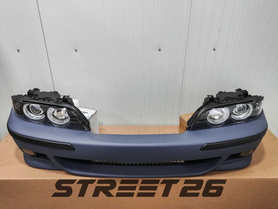 Pachet Bara Fata M BMW E39 (1995-2003) si Faruri Angel Eyes Halogen