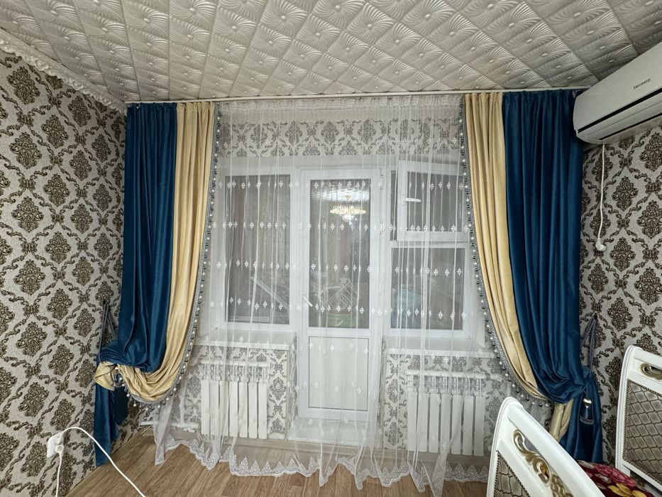 Продам шторы с тюлям