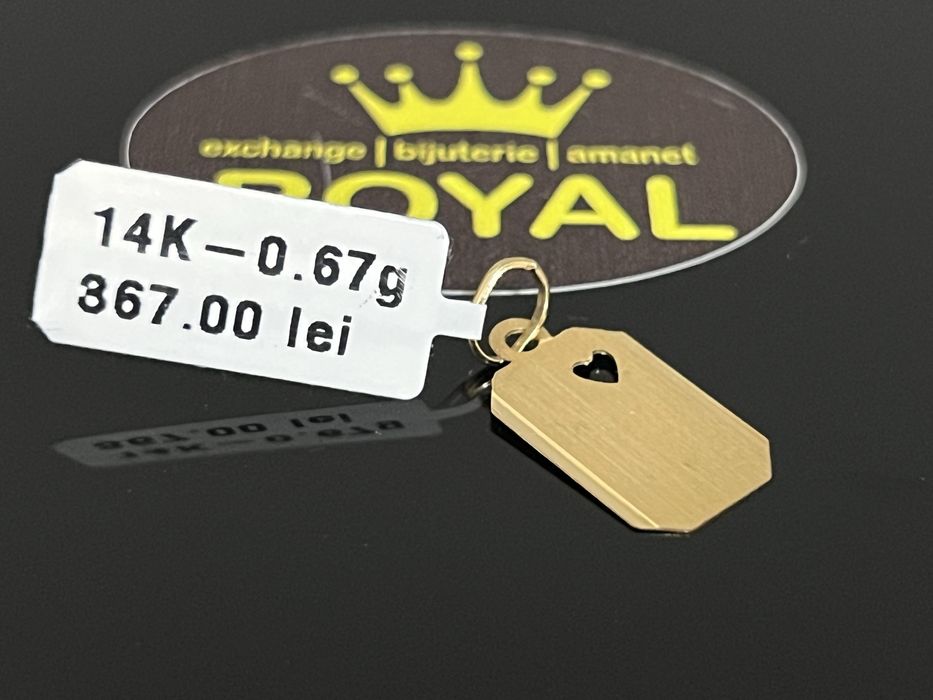 Bijuteria Royal CB : Pandant aur 14K  0,67 grame