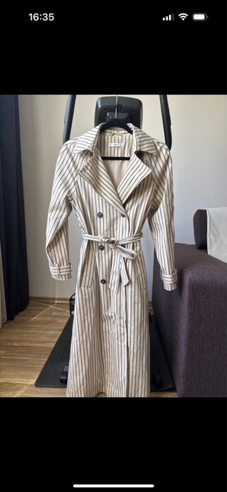 Trenci lung Mango S - bej