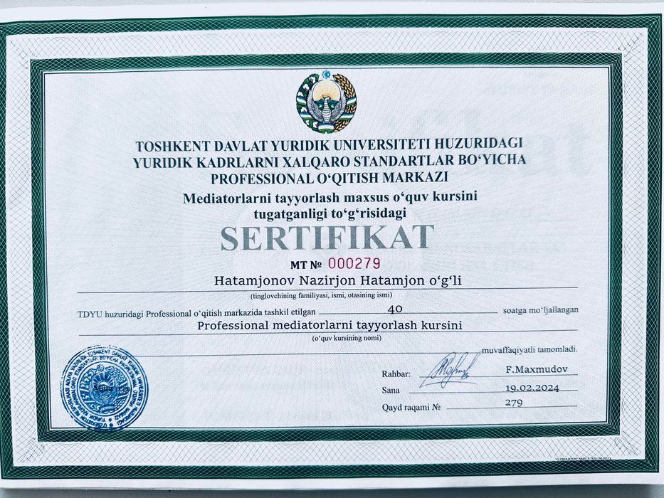 Профессионал Медиатор