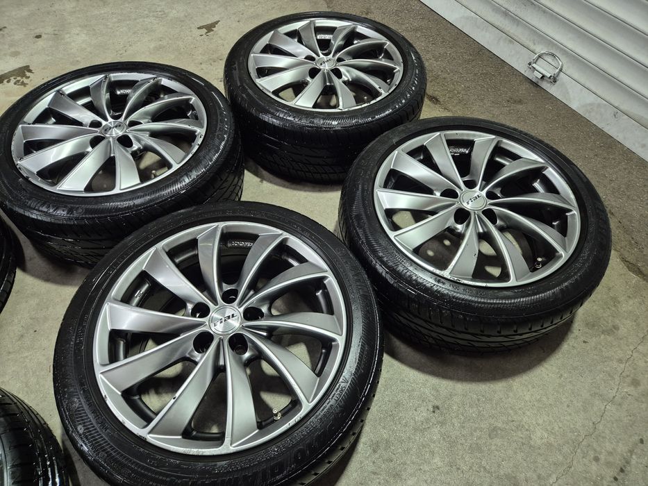 5х100/17 с гуми Ауди VW Шкода Сеат Субару 5x100/17 Audi Toyota Skoda