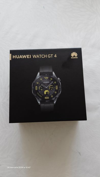 HUAWEI GT 4 46mm. Utilizat 1 an. Stare deosebită.