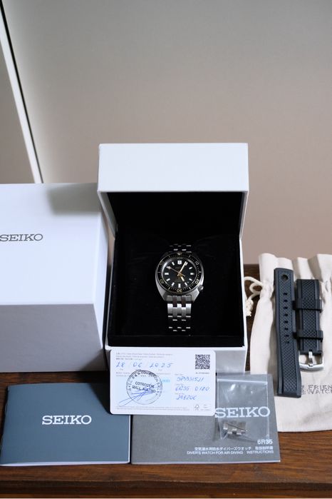Seiko SPB315 full box factura + curea silicon