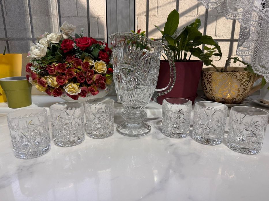 Продам посуду хрусталь,времен Ссср.