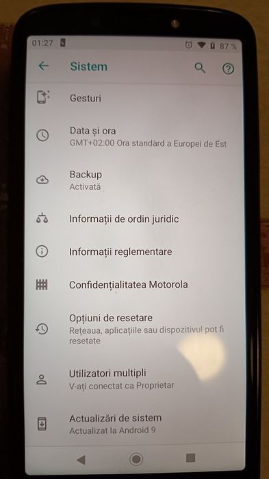 Motorola Moto G6 Play – stare impecabilă + cutie originală