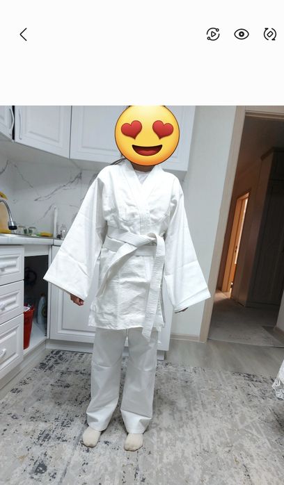 Продам  кимоно для дзюдо белое