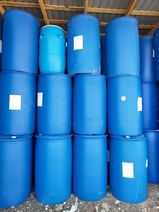 Бочки синие, обьем 200 л