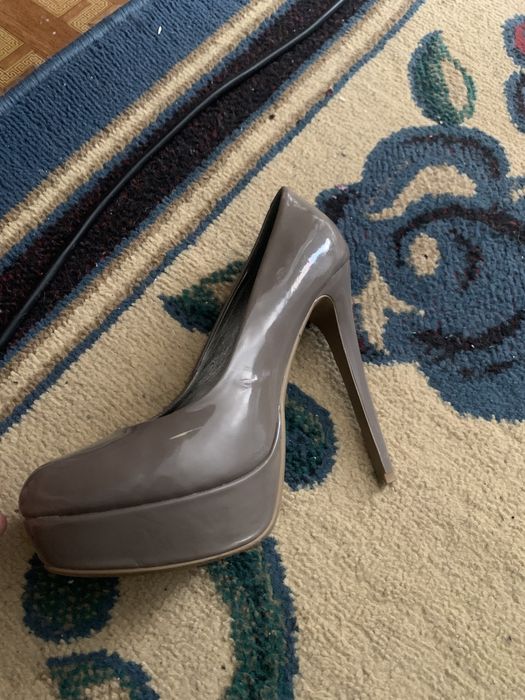 Белые туфли со стразами НАТУРАЛЬНАЯ КОЖА