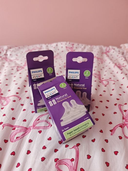 Силиконови биберони за Philips avent, поток 2