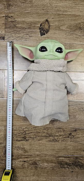 Jucărie Pluș Baby Yoda / Grogu Star Wars Mattel 28 cm - Originală