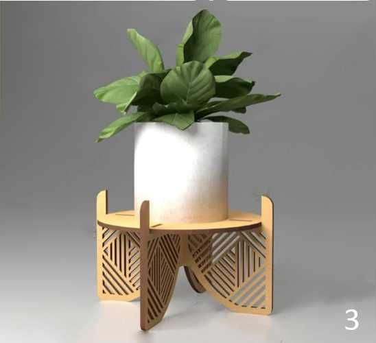 Изработка на дървена поставка за цвея (+гравиране по избор)