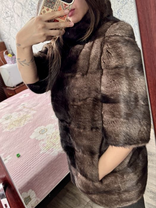 Норковая шуба 44р