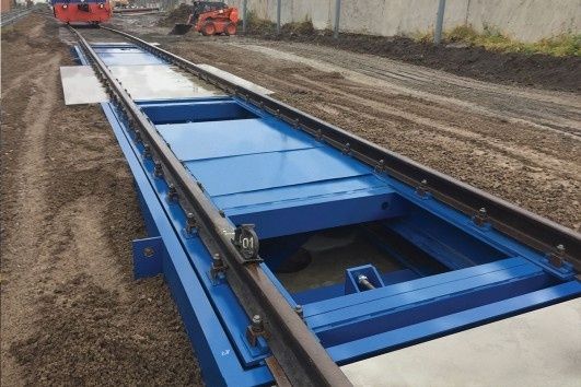 Электронные вагонные весы