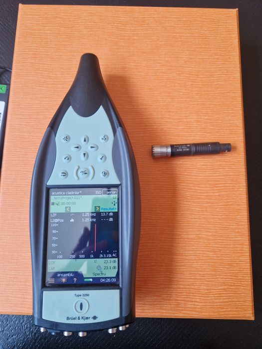 Sonometru Analizor sunete si vibratii BRUEL & KJAER 2250