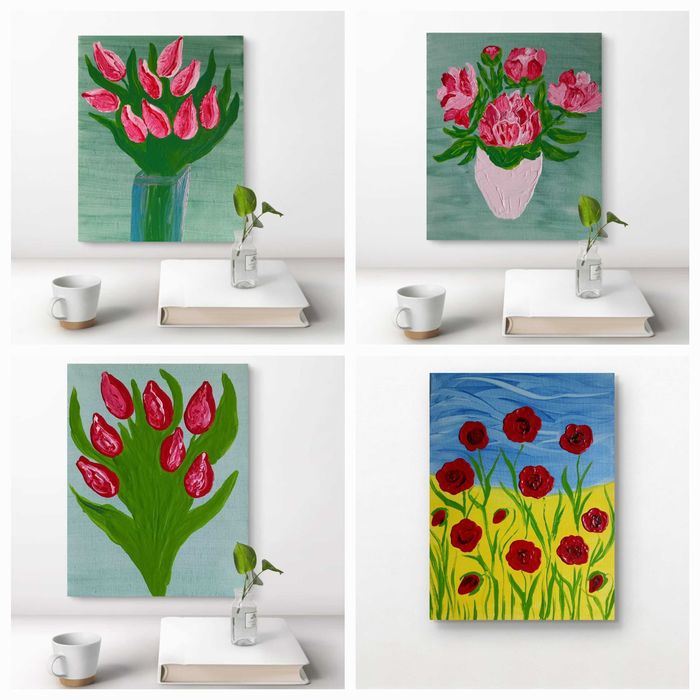 Tablouri moderne, hand-made