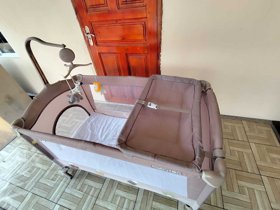 детская кровать манеж