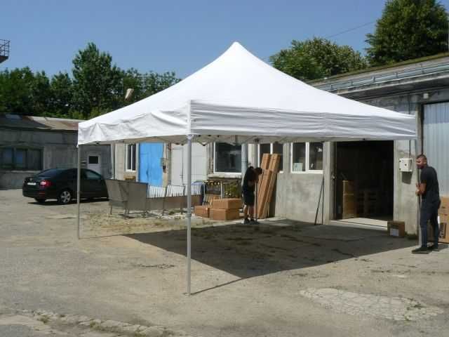 Алуминиеви шатри хармоника 3х3, 3х4.5, 3х6 - Professional, PVC 620гр/м