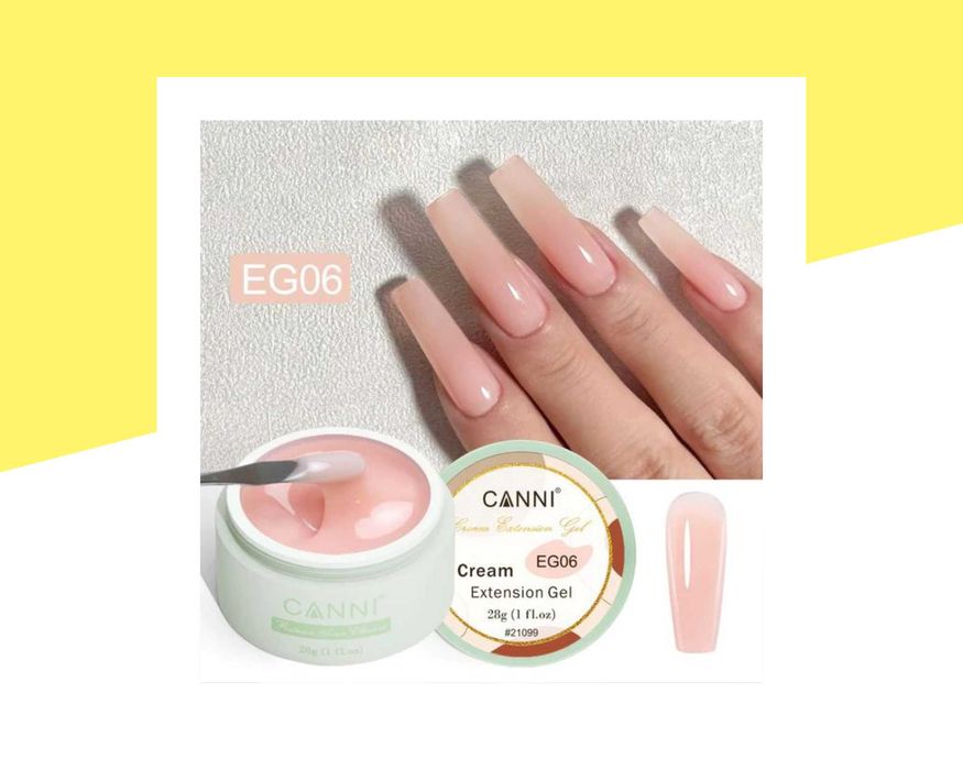UV/LED Кремообразен гел за изграждане CANNI – 28 гр.